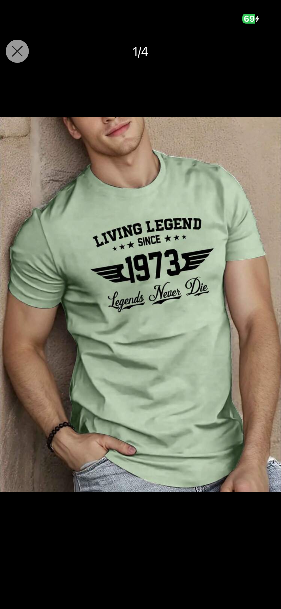 T-shirt vert